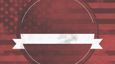 Vintage Patriotic Sky Blank Title