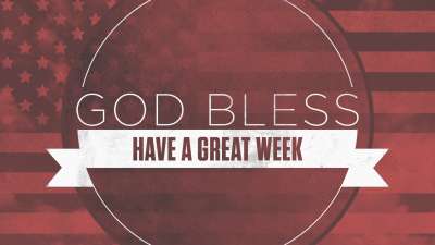 Vintage Patriotic Sky Closing