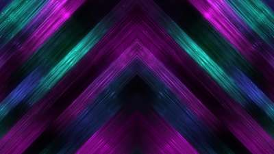 Vivid Fibers Teal Purple Falls