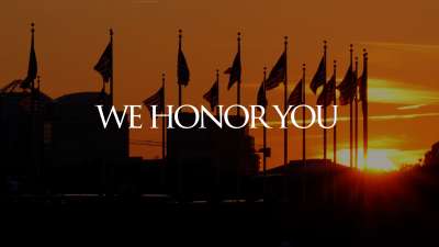 We Honor You: Veterans Day