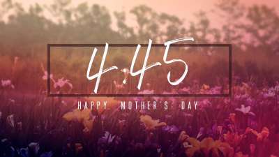 Wildflower Mother's Day Countdown