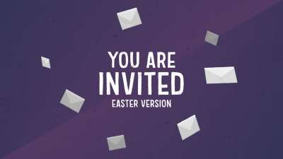 You Are Invited Easter Version