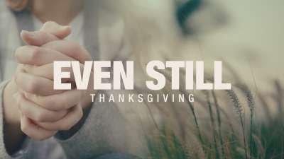 Even Still (Thanksgiving)