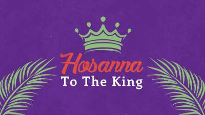 Hosanna To The King