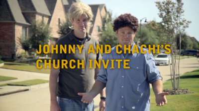 Johnny And Chachi's Church Invite