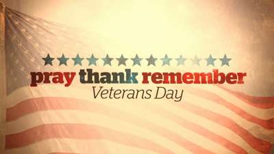 Pray Thank Remember (Veterans Day)