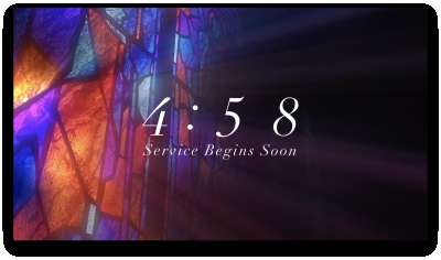 Modern Glass Countdown