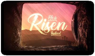 Vivid Fibers He Is Risen