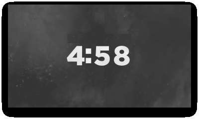 Color Burst Good Friday Countdown