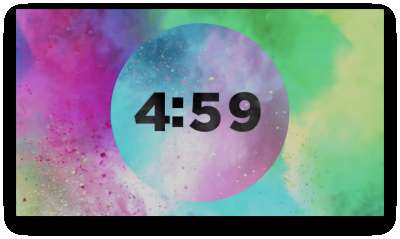 Color Burst Countdown