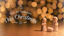 Give An Invitation This Christmas